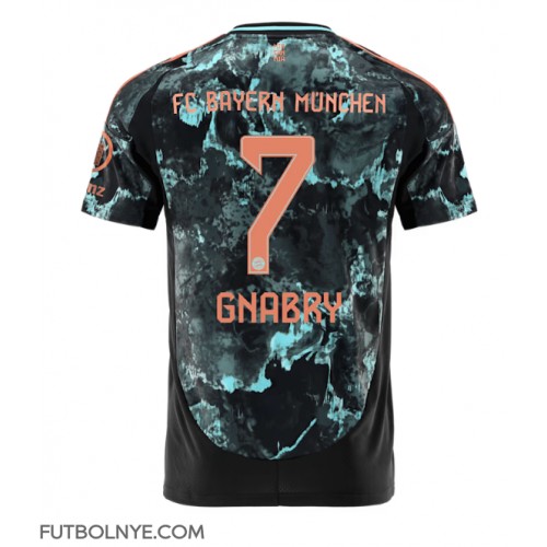 Camiseta Bayern Munich Serge Gnabry #7 Visitante Equipación 2024-25 manga corta